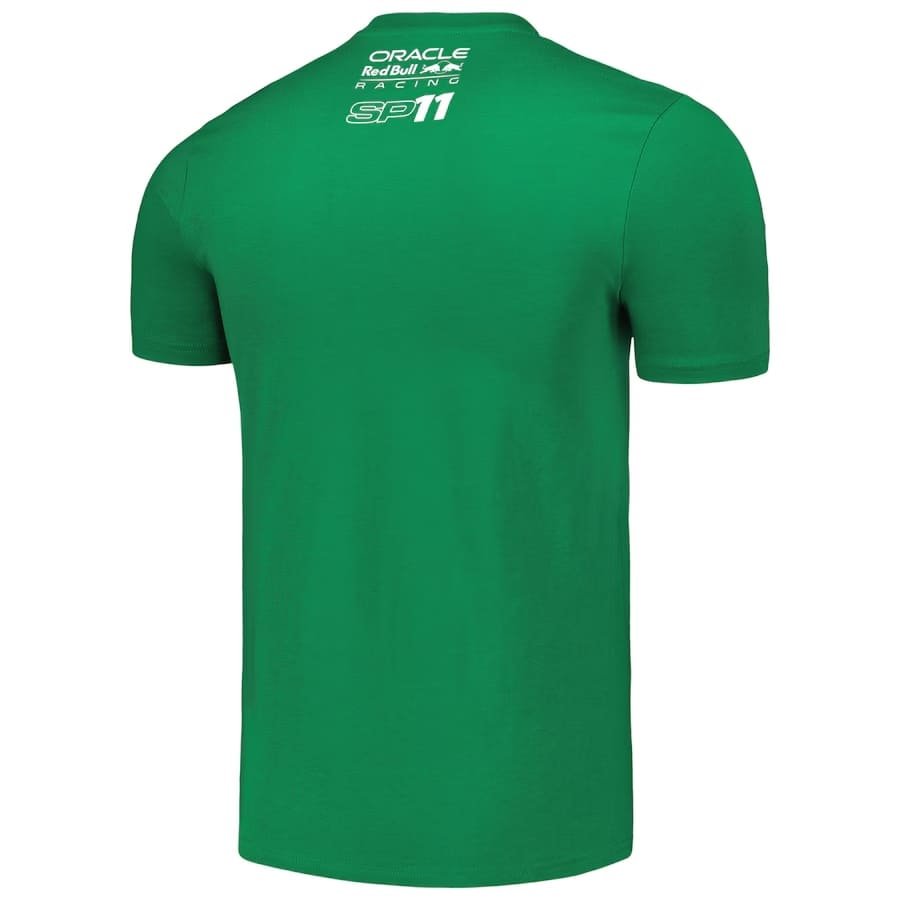 CAMISETA ORACLE RED BULL RACING SERGIO PÈREZ VERDE - Imagen 2