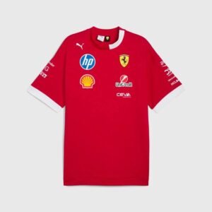 CAMISETA SCUDERIA FERRARI OVERSIZE 2025