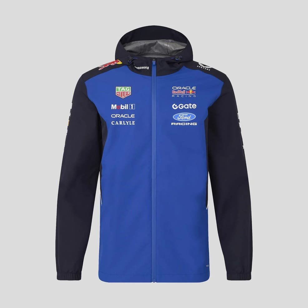 CHAQUETA DE LLUVIA DEL EQUIPO RED BULL 2026