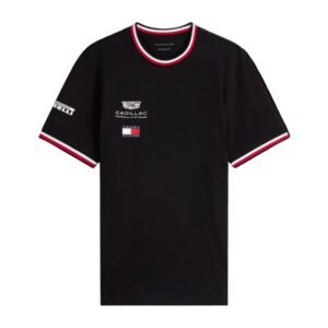 CAMISETA DEL EQUIPO CADILLAC NEGRA 2026