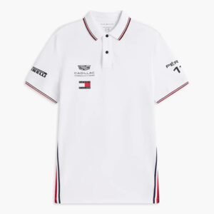 POLO CADILLAC SERGIO PEREZ 2026 BLANCA