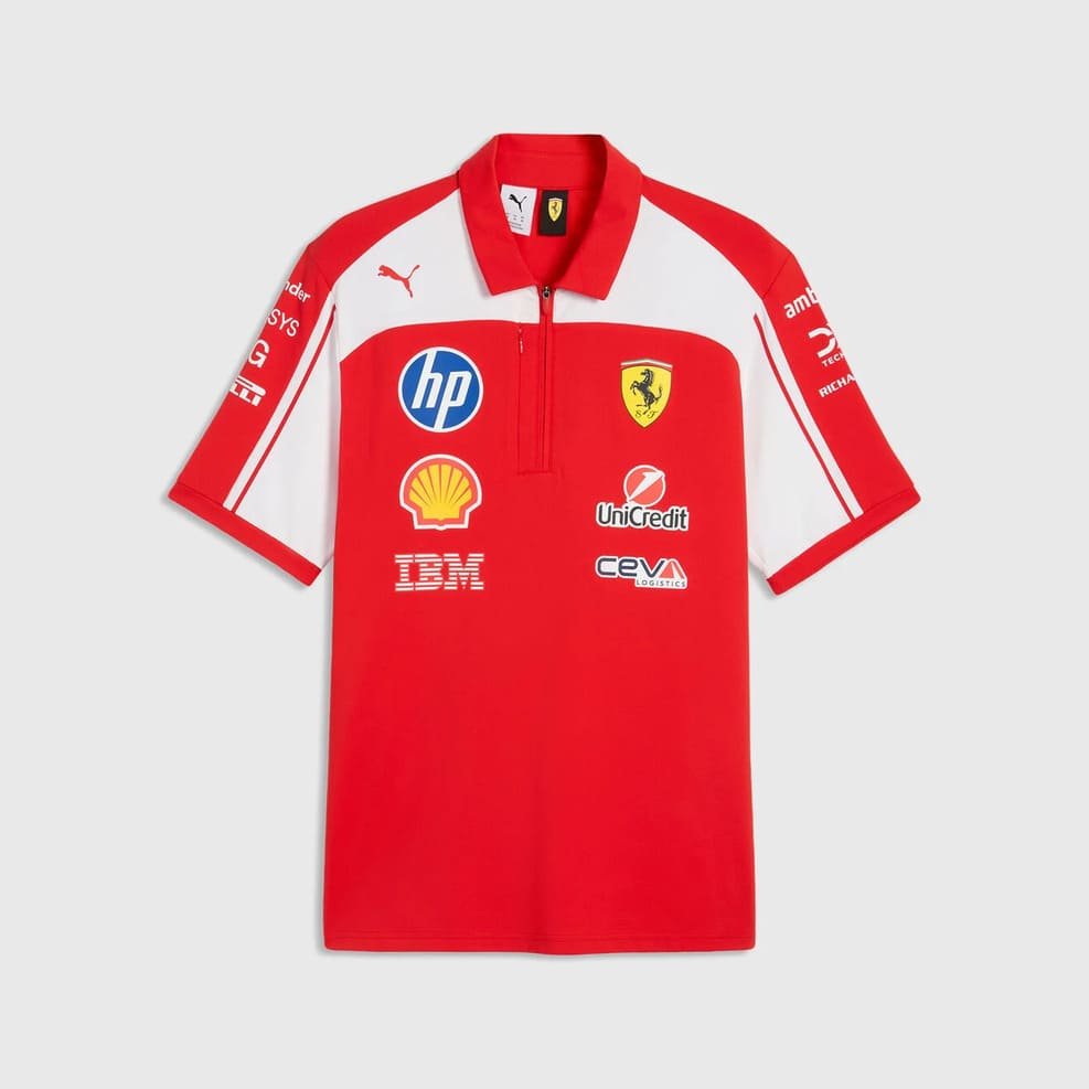 POLO DEL EQUIPO FERRARI AUTENTICA 2026