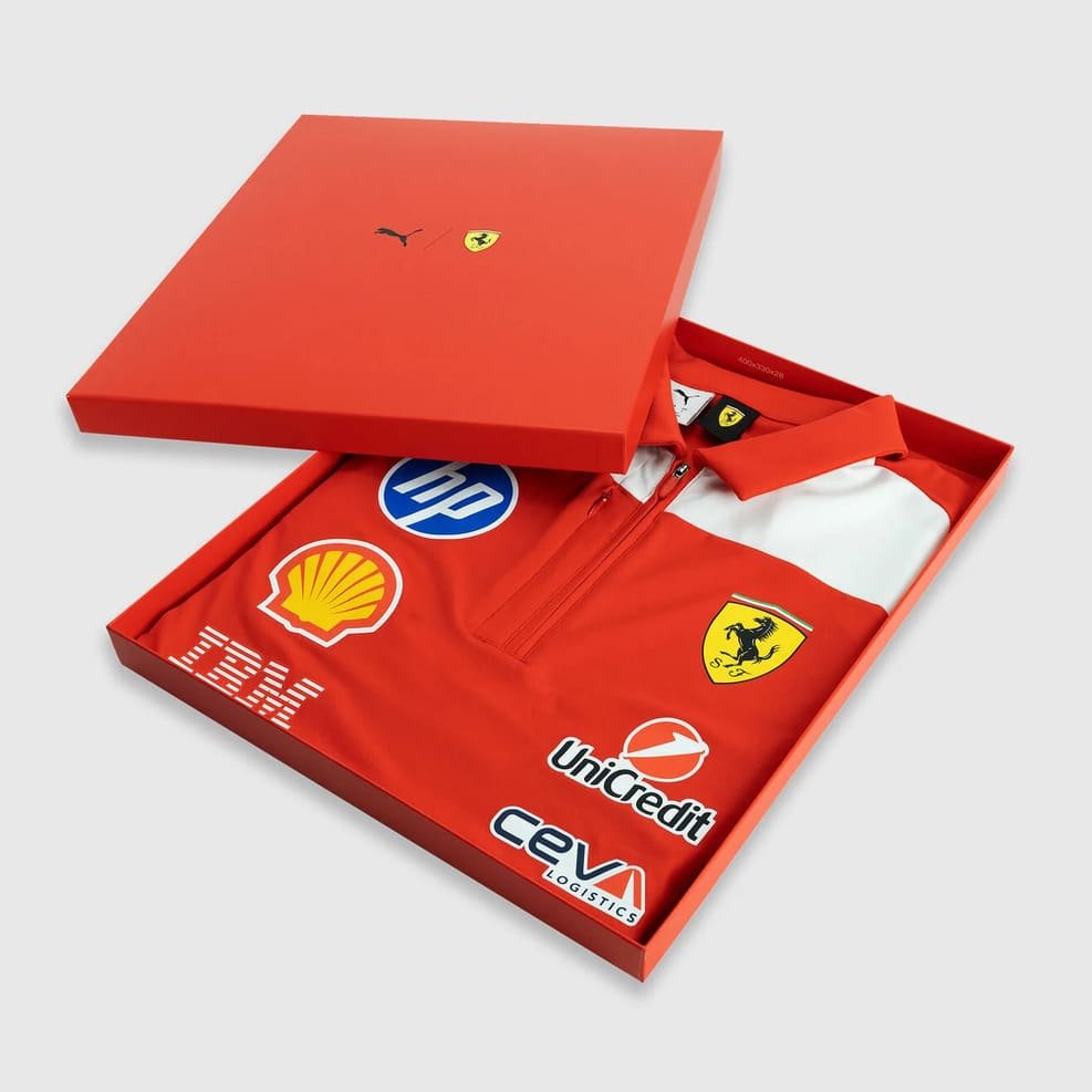 POLO DEL EQUIPO FERRARI AUTENTICA 2026 - Imagen 4