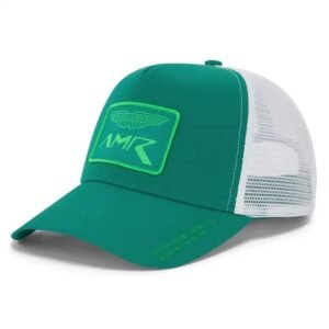 GORRA ASTON MARTIN TRUCKER VERDE